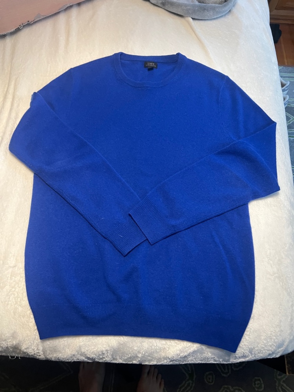 J. Crew Men's Crewneck Sweater - Cobalt Blue